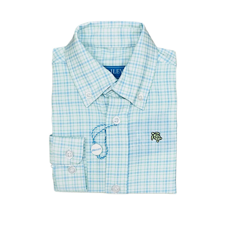 Lagoon Perf Button Down BB 25