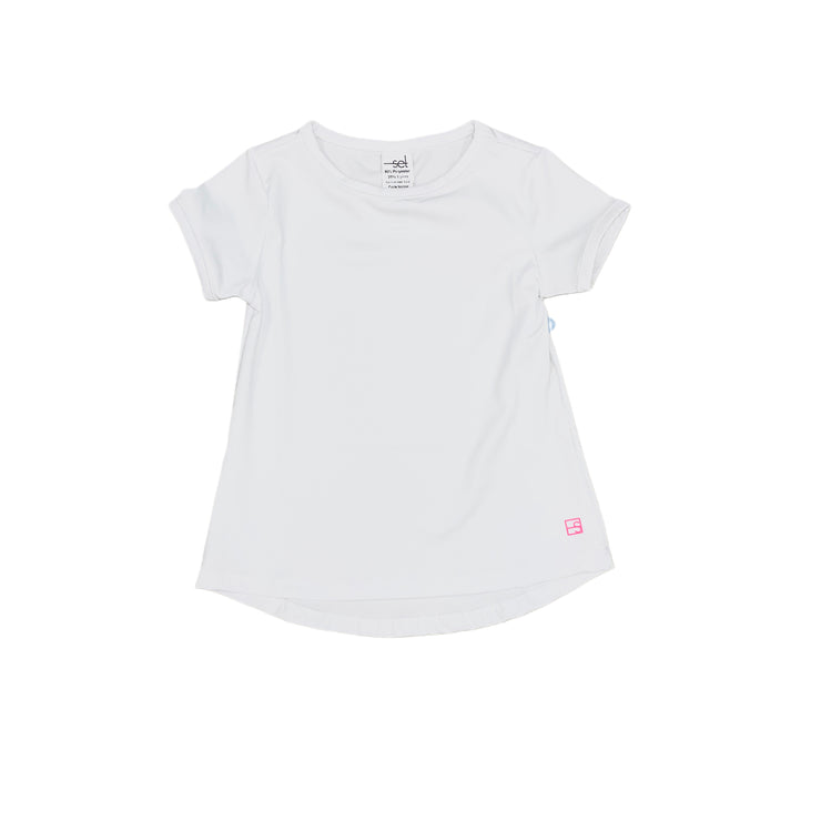 Coconut Wh Bridget Basic Tee