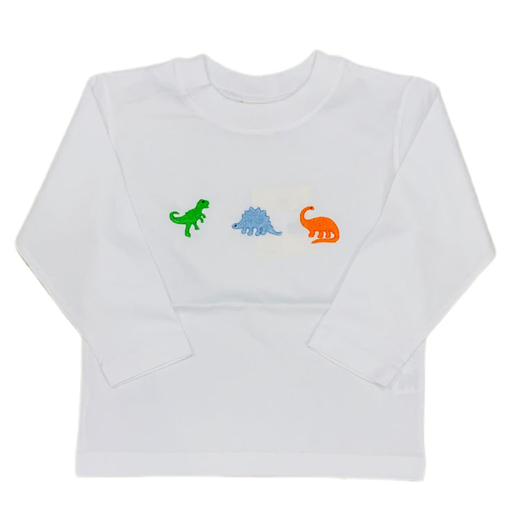 3 Dino Icons Wht Tee