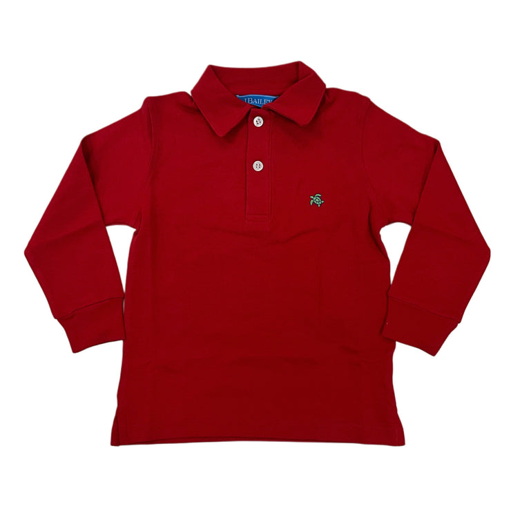 Red LS Polo