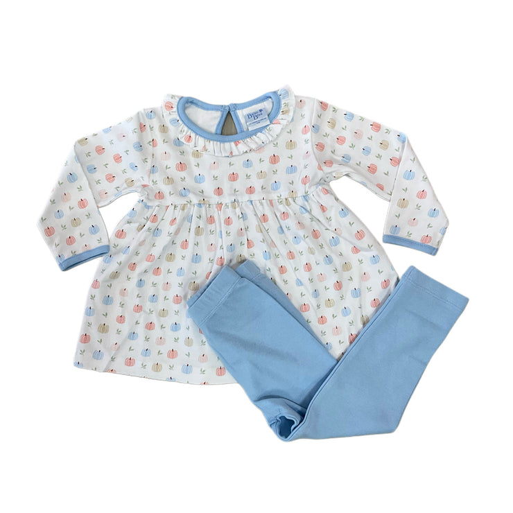 Pump Print Ruff Tunic Pant Set