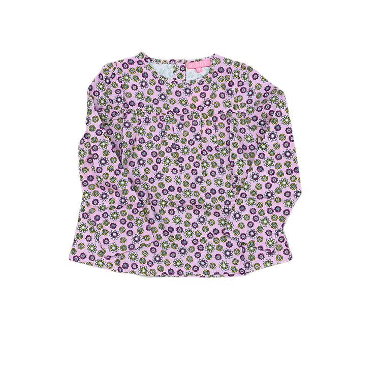 Vienna Violets Lisle Top