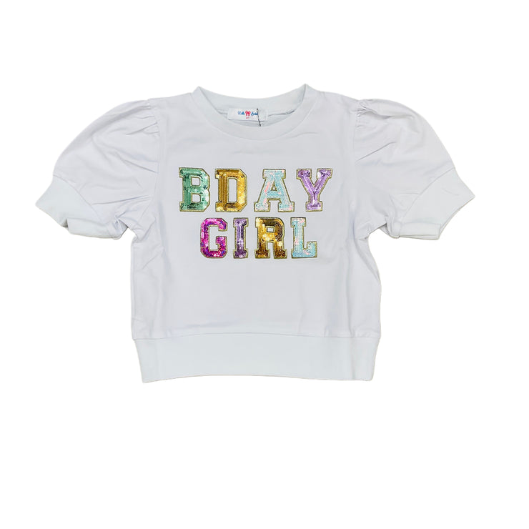 White Bday Puff shirt_lulu