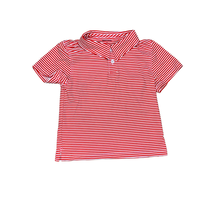 Red Stripe Performance Polo MP