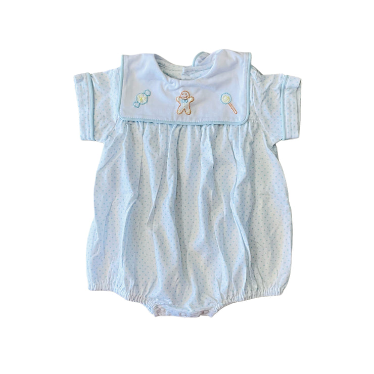 Blue Rowan Bubble - Gingerbread