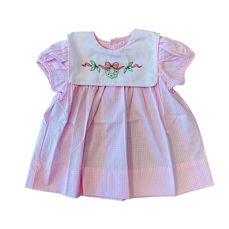 Pink Reese Dress - Wreath