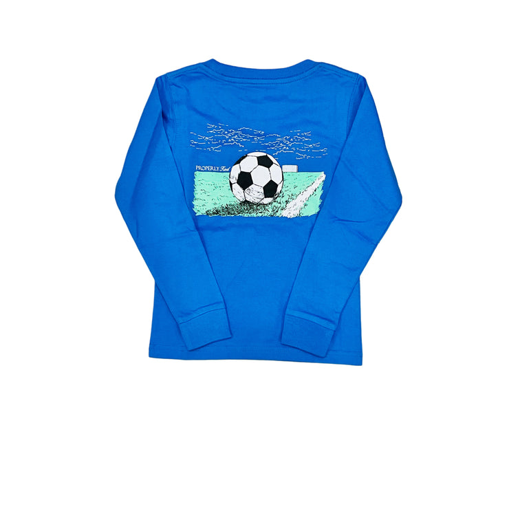 Bay Blue Soccer LS Tee