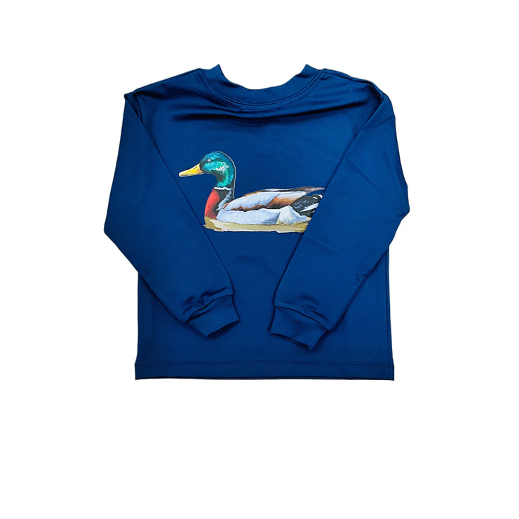 Logo DK/NVY Wood Duck Perf Tee