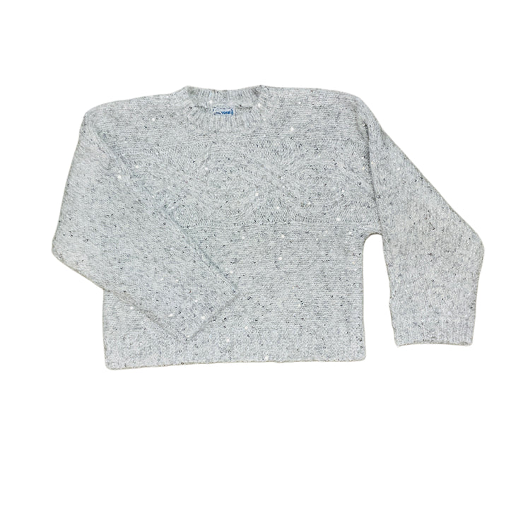 Silver Sequins Sweater