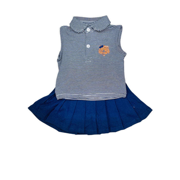 Orange Tiger Skort Set