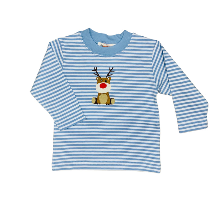 Rudolph Sitting Cham Strp Tee 25