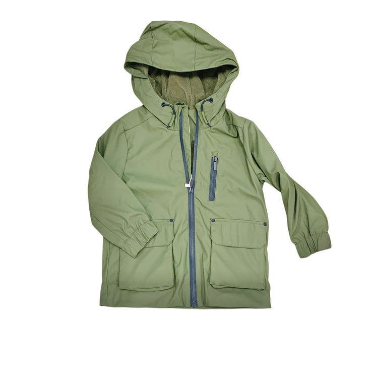 Olive Rain Coat