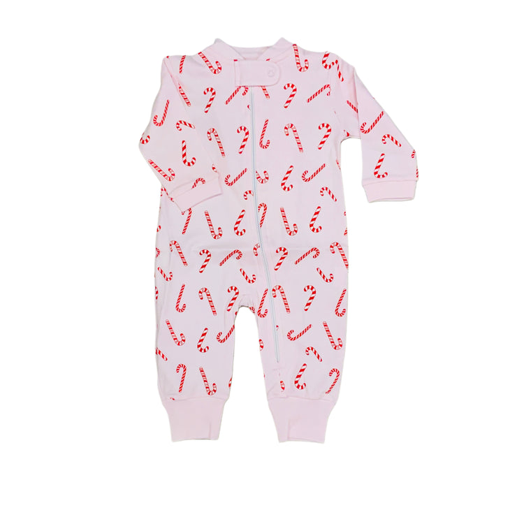 Pink Candy Cane Coverall