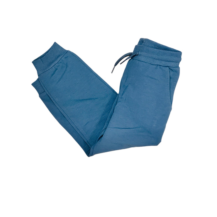 Blue Basic Cuff Fleece Pant