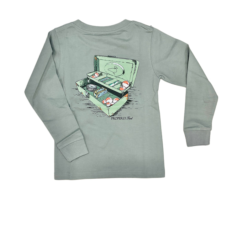 Battleshp Gr Tackle Box LS Tee