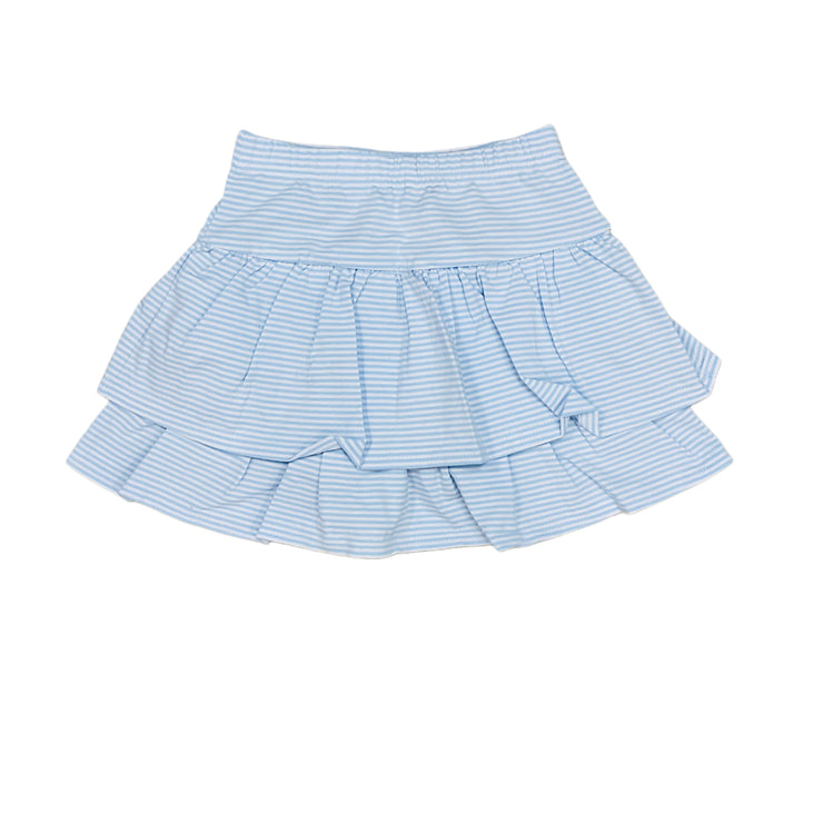 Lt Bl Stripe Rosemary Skort
