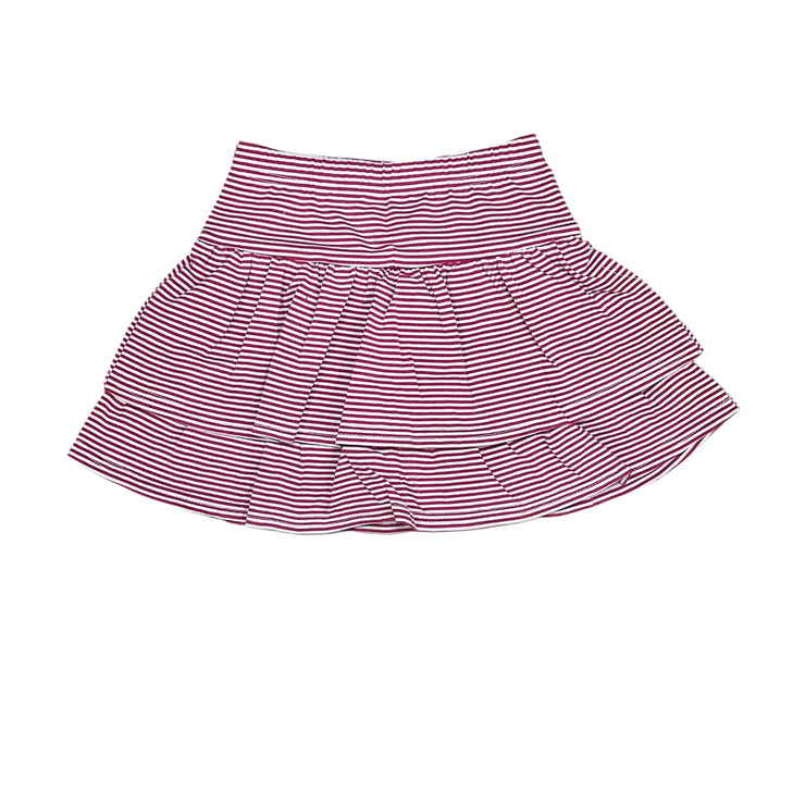 Cranbrry Stripe Rosemary Skort