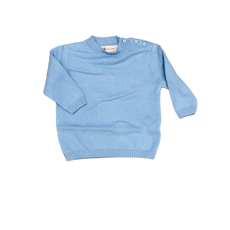 Sky Buttons Sweater