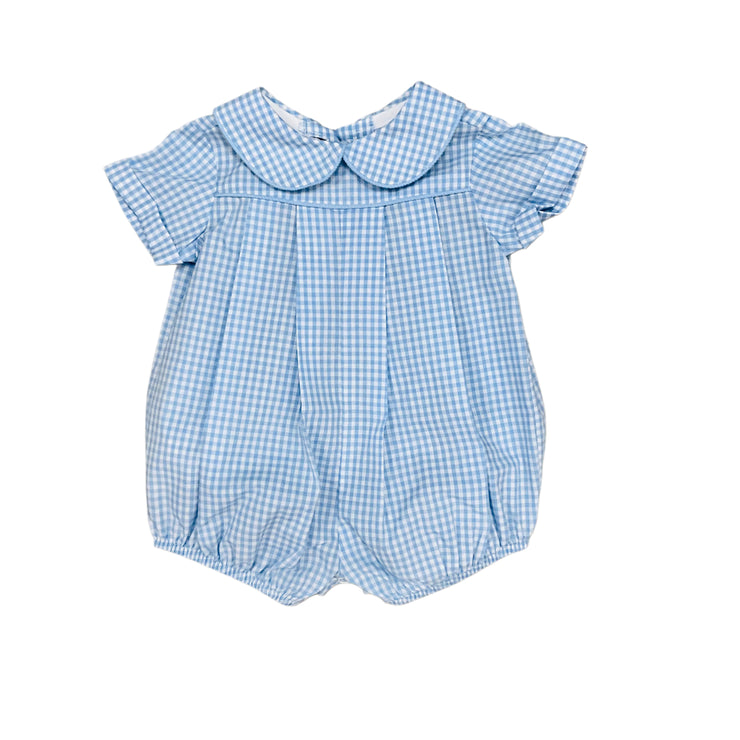 Blue Check Dressy Bub Short