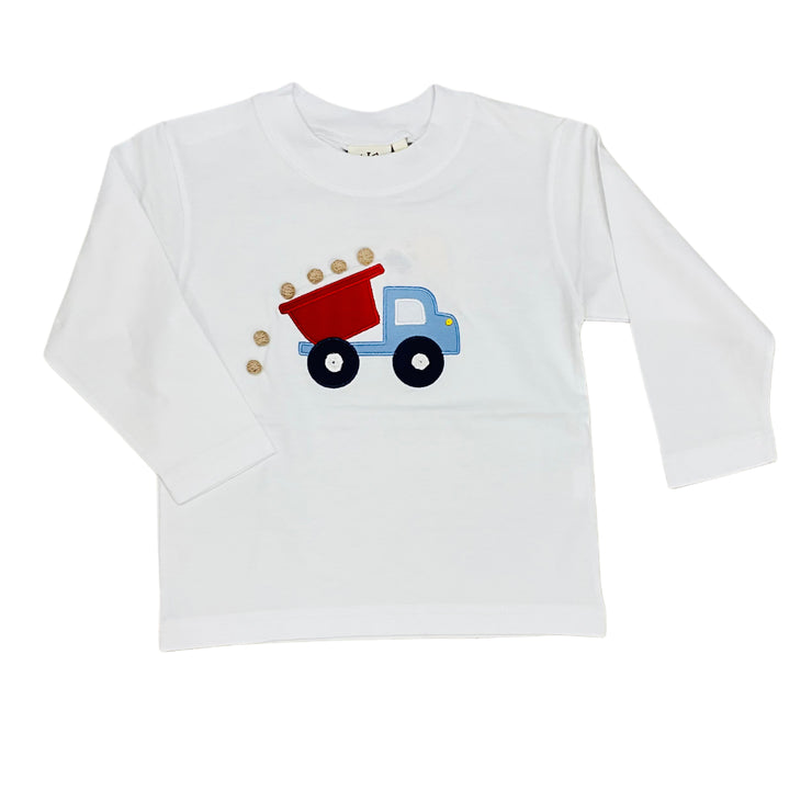 Dumptruck Unload Wht 25