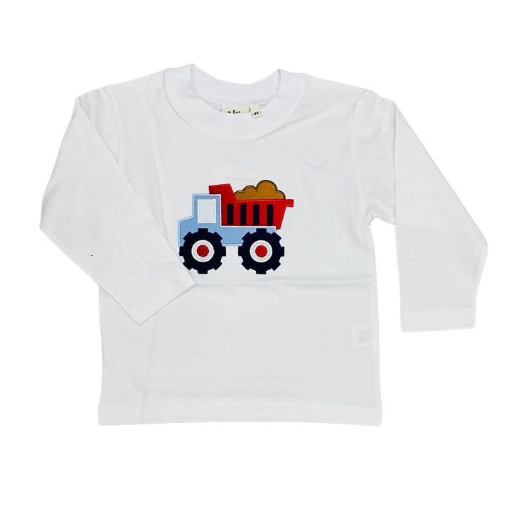 Dump Truck White Tee 25 LS