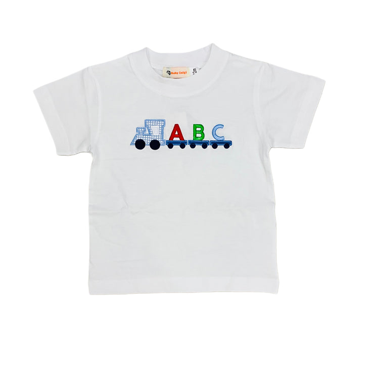 ABC Train White Tee 25