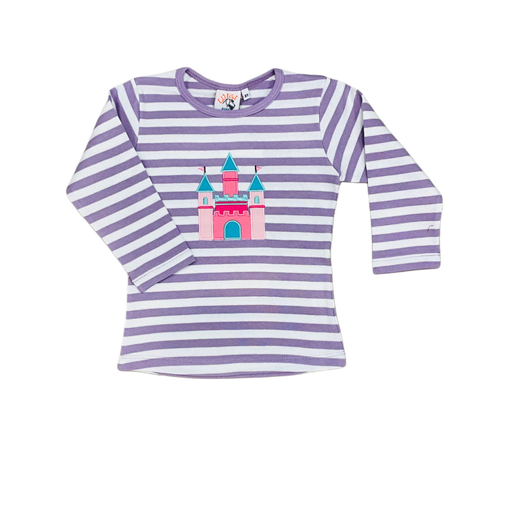 Castle Lavender Stripe Dress-TT