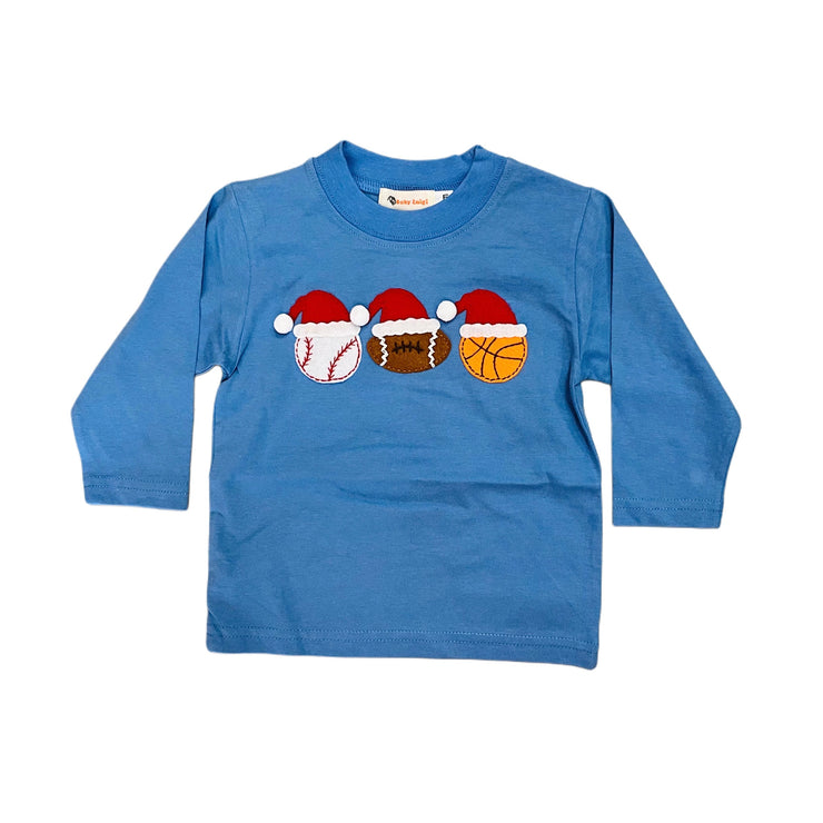 Santa Hat/Sports Cham Tee 25