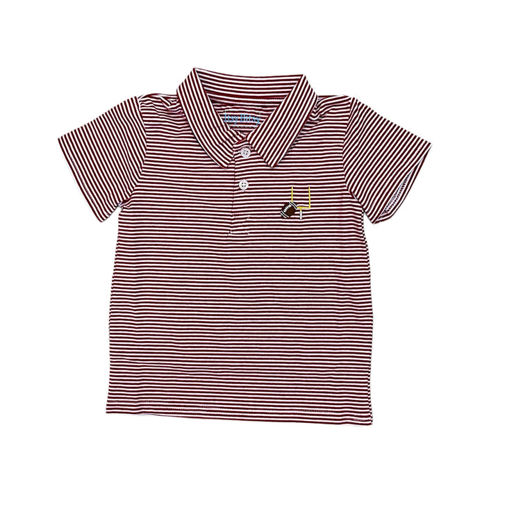 Crimson Game Day Polo