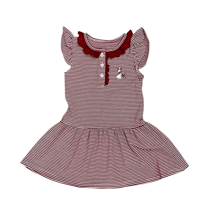Crimson Game Day Dress