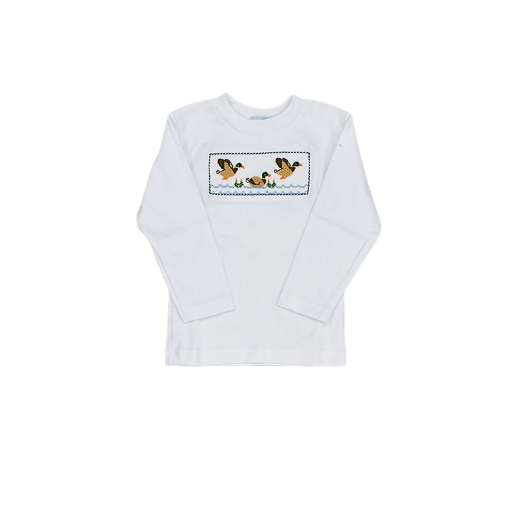 Mallard Duck Smock Knit LS