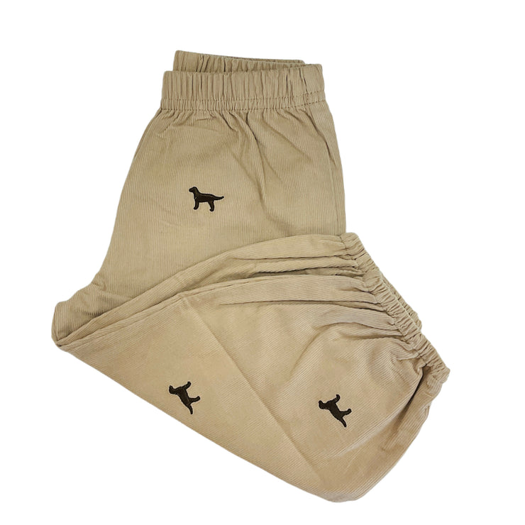 Choc Labs Sand Cord Bloom Pants 25