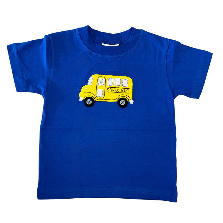 School Bus Royal Tee 25