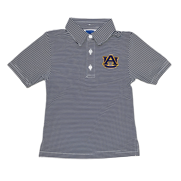 AU_nvy stripe SS polo_viv