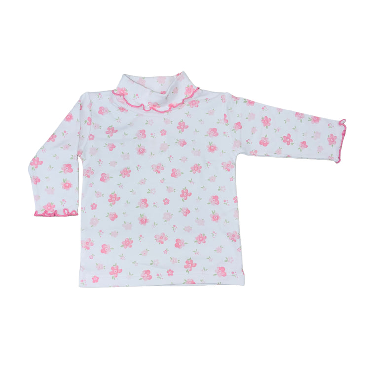 Pink Flower Turtleneck 25