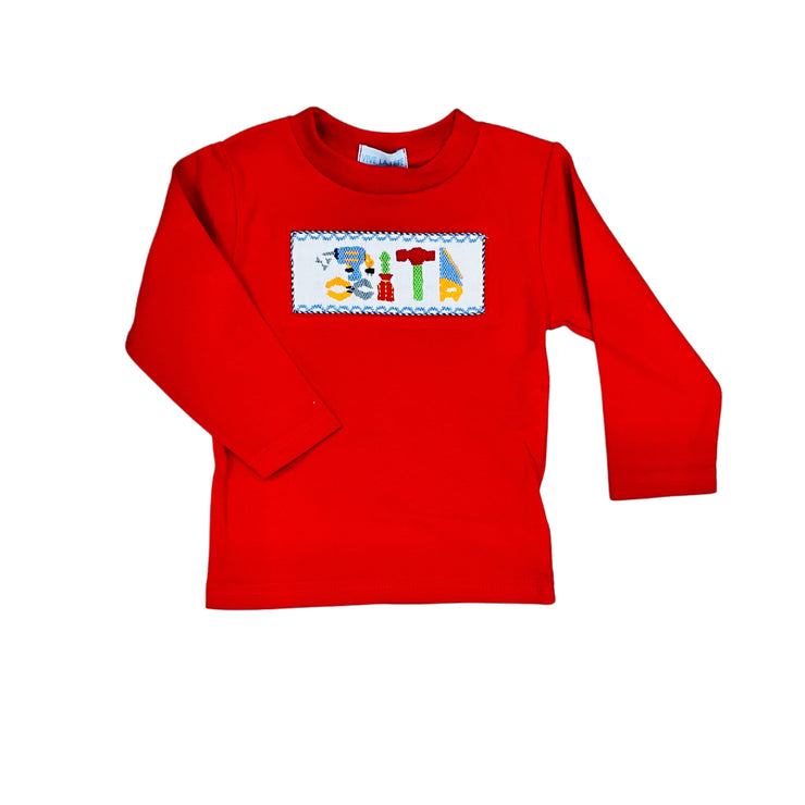 Tools Smk Red LS Tee