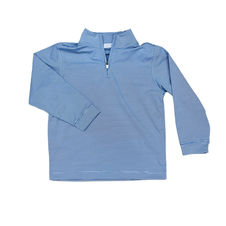 Blue Stripe 1/4 Zip