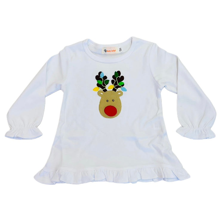 Rudolph Cmas Lght Wht 25