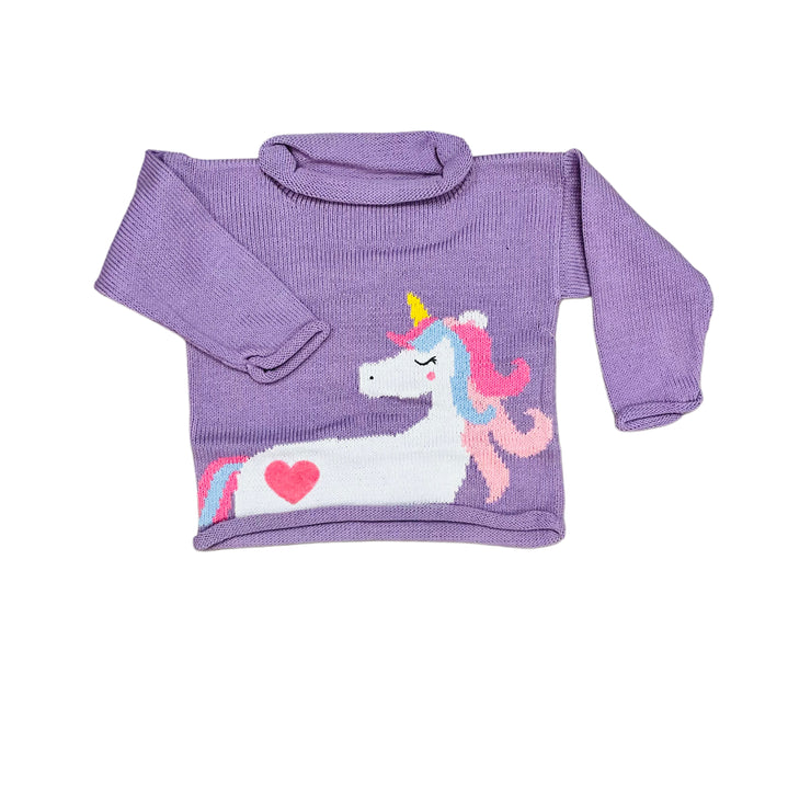 Unicorn Lavender Sweater 25