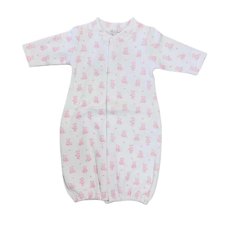 Pk Teddy Bear Jacqrd Conv Gown