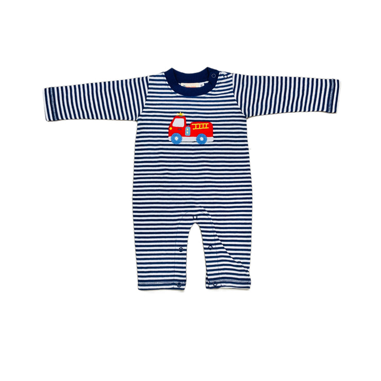 Ftruck Dk Ryl Stripe Romper