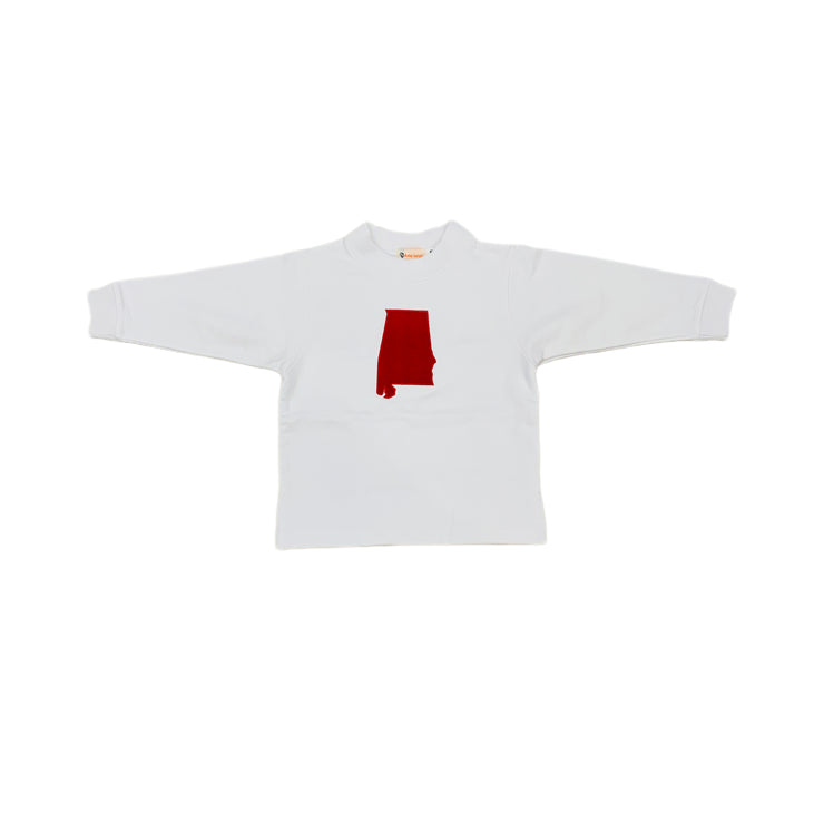 Alabama White/Red Sweatshirt 24