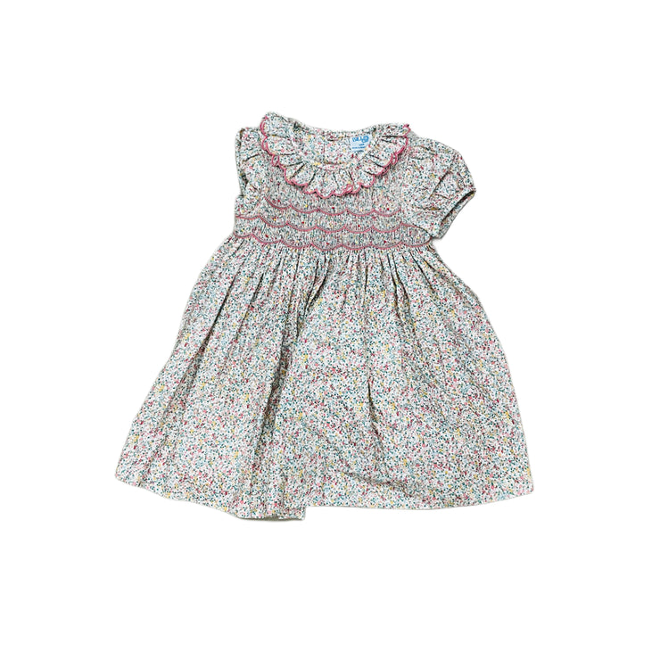 Enchant Harvst Pk Smock Dress