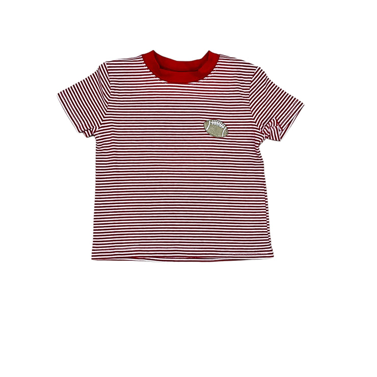 Dark Red Fan Zone Crew Tee