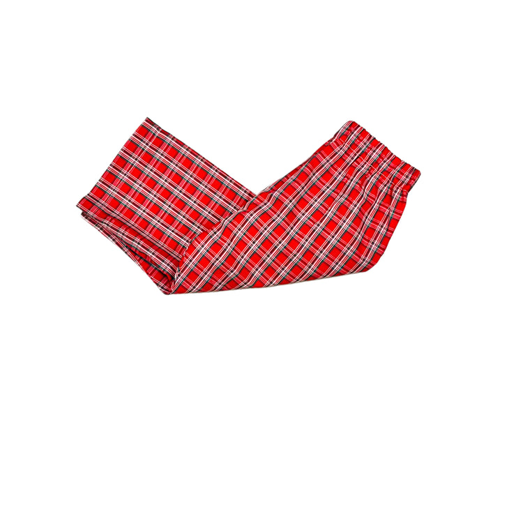 Red Plaid Pants
