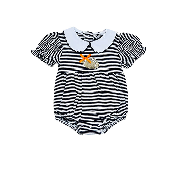 Navy Stripe Tailgate Girl Bub