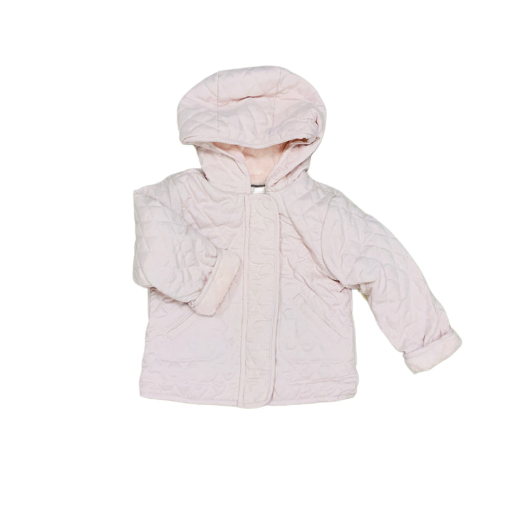 Lt Pk Quilted Barn Jacket