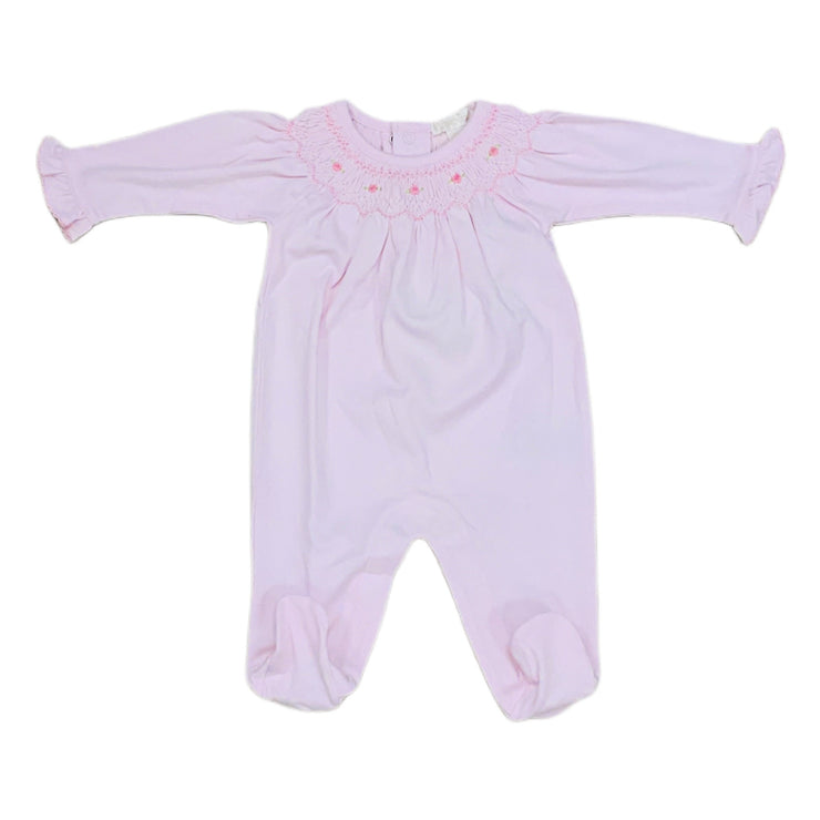 Pink Smock CLB Fall Footie