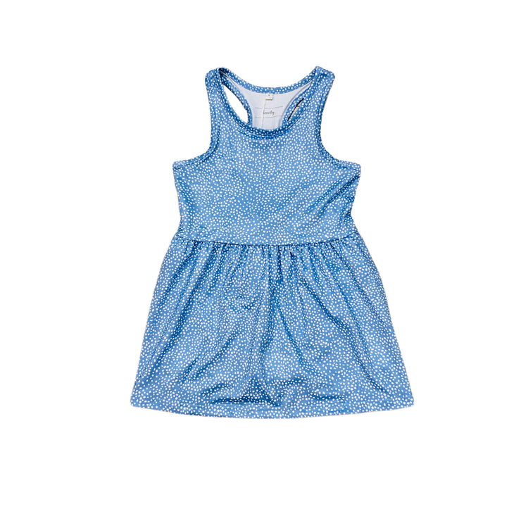 Powder Blue Tennis Dress