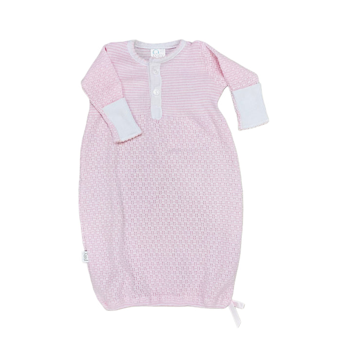 2 Button Pink Daygown